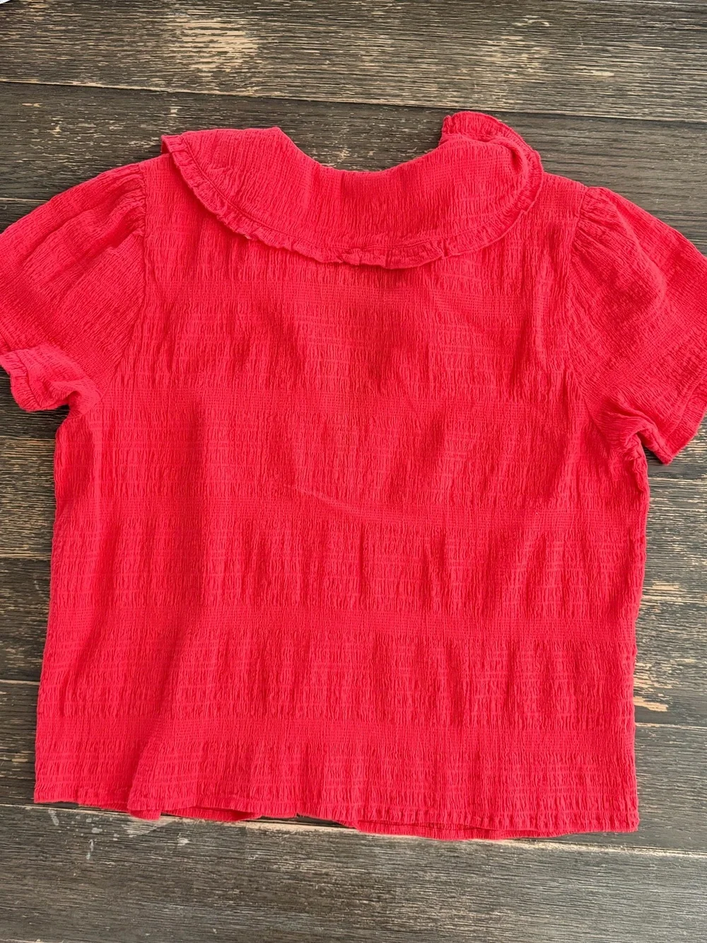 Free People Collared Top